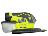 Ryobi 12V Palm Sander RPS12011 with Bag + Charger + Sanding Pads - Mega Cash Sydney