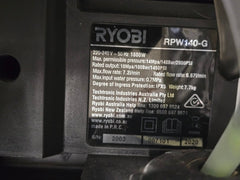 RYOBI - 1800W 2000PSI Pressure Washer - RPW140-G - Mega Cash Sydney