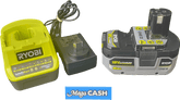 RYOBI - 6.0AH TOOL BATTERY AND CHARGER T - Mega Cash Sydney