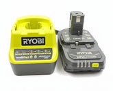 Ryobi One+ 18V Wired Intelliport Charger & 2.0AH Battery RB1820C - Mega Cash Sydney
