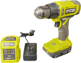 RYOBI - RPD18 - Cordless 13mm Hammer Drill Driver + 2AH Battery + Charger - Mega Cash Sydney