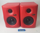 Pair of Monkey Banana Gibbon Series Active 5" Studio Monitors - Red