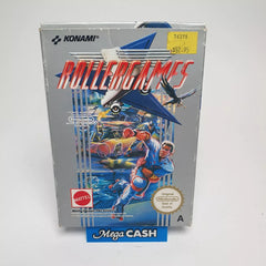 NES - Rollergames - Nintendo Cartridge + Manual + Box