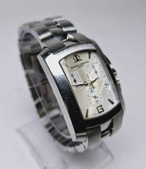 Baume Mercier Men's Hampton Chronograph Silver Dial Watch 65481