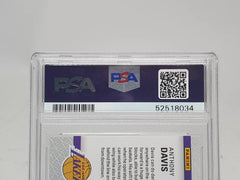 ANTHONY DAVIS 2019-20 Donruss Elite Gold Spellbound I - #33 03/10 - PSA 10