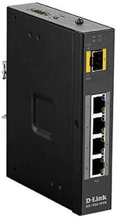 D-Link Industrial Gigabit Unmanaged Switch with SFP Slot DIS-100G-5PSW