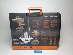 AEG - 18V FUSION 2 Piece Heavy Duty Combo 6.0Ah FORCE Kit - BSB18F2-602C