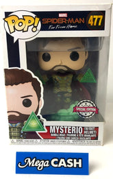 Funko Pop! Spider-Man: Far from Home - Mysterio (W/Out Helmet) #477