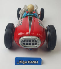 MASUDAYA Modern Toys - Vintage Japanese Tin Race Car 1950's