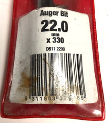 Sutton Tools 22.0mm x 330mm General Use Auger Bit