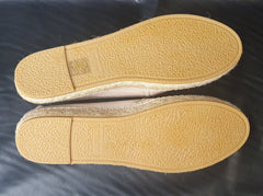 Saint Laurent - YSL - CASSANDRE espadrilles in lambskin - Slip On Shoes - KR458573 - Size 40 - Mega Cash Sydney