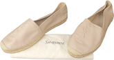 Saint Laurent - YSL - CASSANDRE espadrilles in lambskin - Slip On Shoes - KR458573 - Size 40 - Mega Cash Sydney