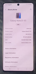 Samsung Note20 5G - 256GB - Unlocked - SM-N981B - Mega Cash Sydney