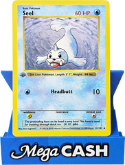 Seel 41/102 First 1st Edition Shadowless Base Set 1999 NM - Mega Cash Sydney