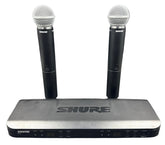 SHURE - BLX288/SM58-K14 - Dual Channel Handheld Wireless System - Mega Cash Sydney