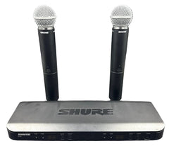SHURE - BLX288/SM58-K14 - Dual Channel Handheld Wireless System - Mega Cash Sydney