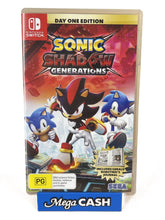 Sonic Shadow Generations Nintendo Switch - Mega Cash Sydney