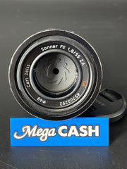SONY FE 55MM F1.8 ZIESS LENS - SEL55F18Z With Lens Cover - Mega Cash Sydney