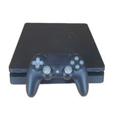 SONY PS4 CONSOLE CUH-2202A 500GB BLACK CONTROLLER-S/N:02274526001608358
