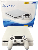 Sony - White Playstation 4 Slim - 500GB - CUH-2202A - SS-13.52 - Mega Cash Sydney