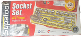 SUPATOOL - 43 Piece Socket Set - Imperial & Metric - 5524 - Mega Cash Sydney