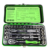 SUPATOOL Premium 26 Piece 1/4" Drive Socket Set - Mega Cash Sydney