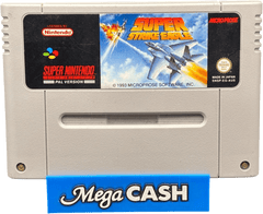 Super Nintendo (SNES) Game Cartridge - Super Strike Eagle PAL VERSION - SNSP - EG - AUS - UNTESTED - Mega Cash Sydney