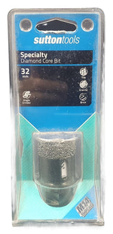 Sutton - H1160320 - Diamond Core Bit 32mm 35mm x M14 Thread - Mega Cash Sydney