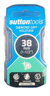 Sutton Tools 38mm Diamond Grit Holesaw - Mega Cash Sydney