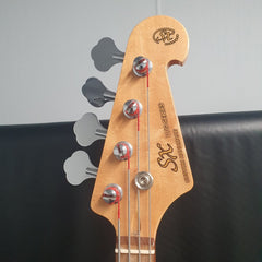 SX BASS GUITAR VTG SERIES S/N:21204123 IN CASE - Mega Cash Sydney