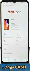 TCL 505 MOBILE PHONE 128GB T509K - Mega Cash Sydney