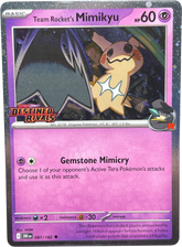 Team Rocket’s Mimikyu 087/182 Build & Battle Promo - Mega Cash Sydney