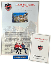 Telecom $2 Phonecard Albury High School 1919 - 1994 - Mega Cash Sydney