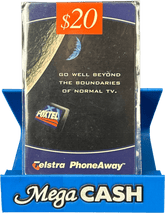 Telstra $20 Foxtel Phonecard Sealed - Mega Cash Sydney