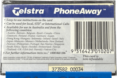 Telstra $20 Foxtel Phonecard Sealed - Mega Cash Sydney