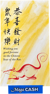 Telstra $5 Phonecard “Year Of The Rat” Card - Mega Cash Sydney