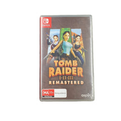 Tomb Raider - I II III - Remastered - Nintendo Switch Game - Mega Cash Sydney