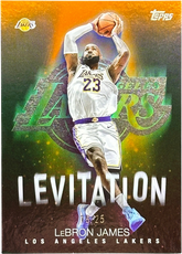 Topps - LeBron James Levitation 16/25 L-1 Orange Foil - Mega Cash Sydney