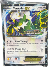 Tornadus EX BW96 Legendary Treasures Prerelease STAFF Promo Pack SEALED - Mega Cash Sydney