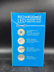 TRIUMPH - Led Rechargeable Magnifying Desk Lamp - Mega Cash Sydney