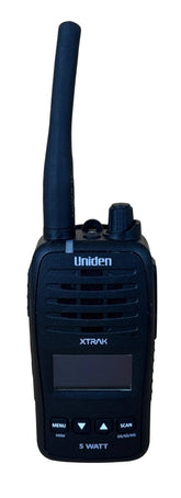 UNIDEN - XTRAX50 5 Watt Waterproof Smart UHF handheld Radio - Mega Cash Sydney