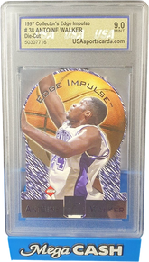 USA 9.0 - 1997 Collector's Edge Impulse - 38 Antoine Walker - Mint - Mega Cash Sydney