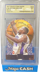 USA 9.0 - 1997 Collector's Edge Impulse - 38 Antoine Walker - Mint - Mega Cash Sydney