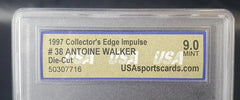 USA 9.0 - 1997 Collector's Edge Impulse - 38 Antoine Walker - Mint - Mega Cash Sydney