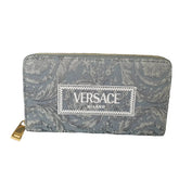 VERSACE - Embroidery Jacquard Zipper Wallet - Mega Cash Sydney