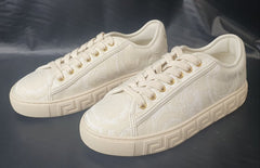 VERSACE - Greca Jacquard - Canvas Sneakers - Size 38 - Mega Cash Sydney