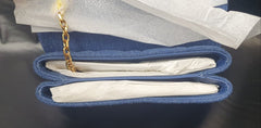 VERSACE - QUILTED DENIM - CROSS BODY HAND BAG - Mega Cash Sydney