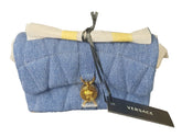 VERSACE - QUILTED DENIM - CROSS BODY HAND BAG - Mega Cash Sydney