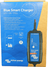 Victron Energy - Blue Smart IP65s SLA/LiFePO4 Charger 12V 5A + Alligator Clips & M8 Eyelets - BPC120533014R - Mega Cash Sydney