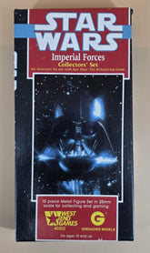 West End Games 1988 Star Wars Imperial Forces- 10 Piece 25mm Metal Figures in Box - Excellent Condition - Mega Cash Sydney